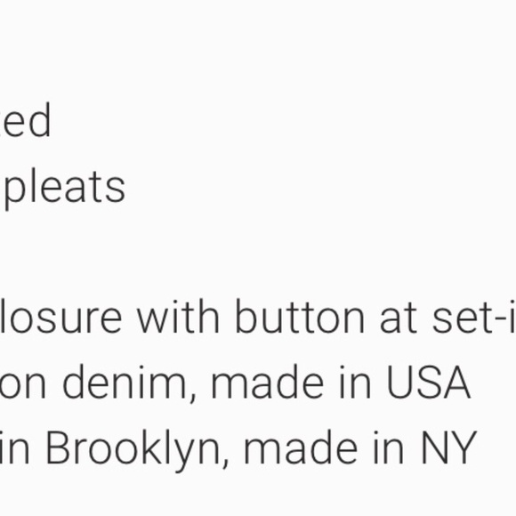 New never worn 💫Gorgeous Ilana Kohn Boyd Denim pant size 2 - Picture 8 of 9